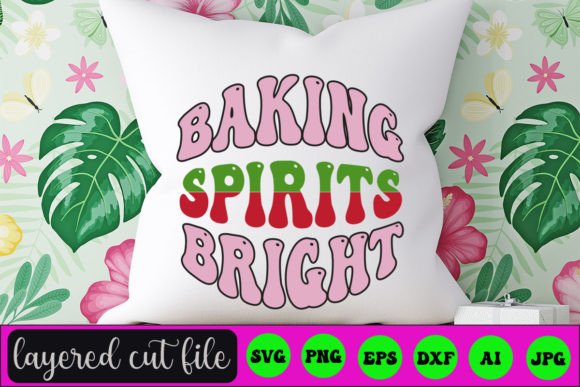 BAKING SPIRITS BRIGHT RETRO SVG