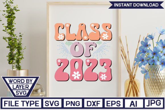 Class of 2023 Retro SVG