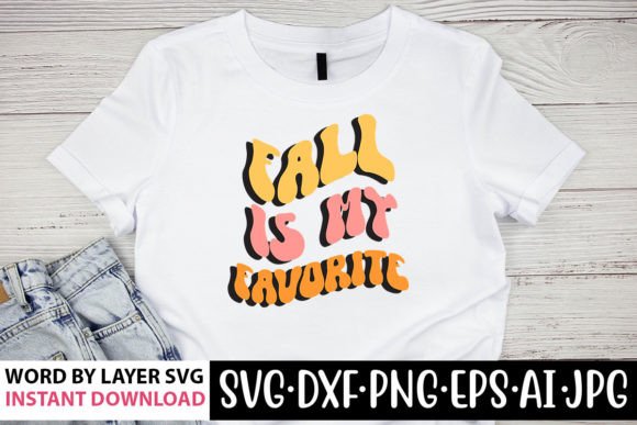 Fall is My Favorite Retro SVG