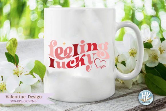 Feeling Lucky Retro SVG