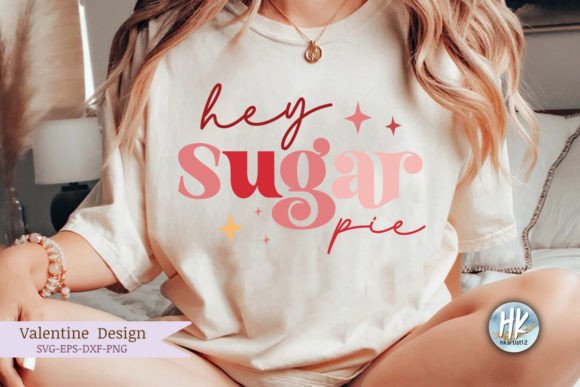 Hey Sugar Pie Retro SVG