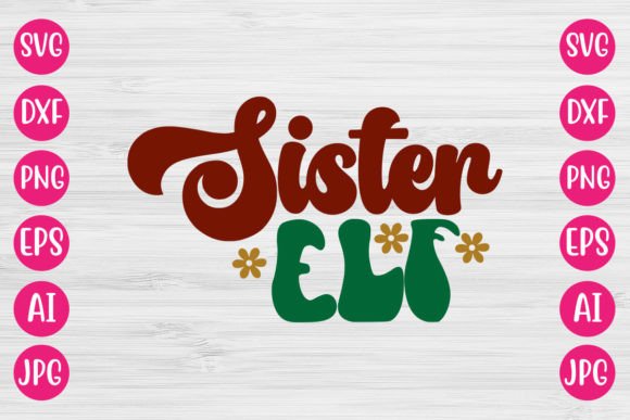 Sister Elf RETRO SVG Review