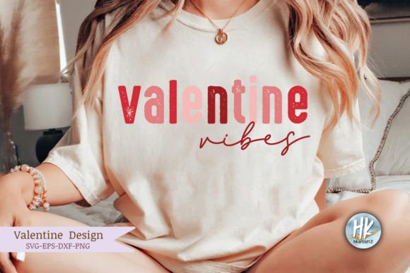 Valentine Vibes Retro SVG