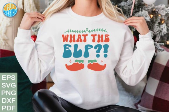 What the Elf Retro Svg